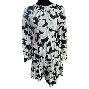 Who What Wear Black/Light Blue Dress EUC